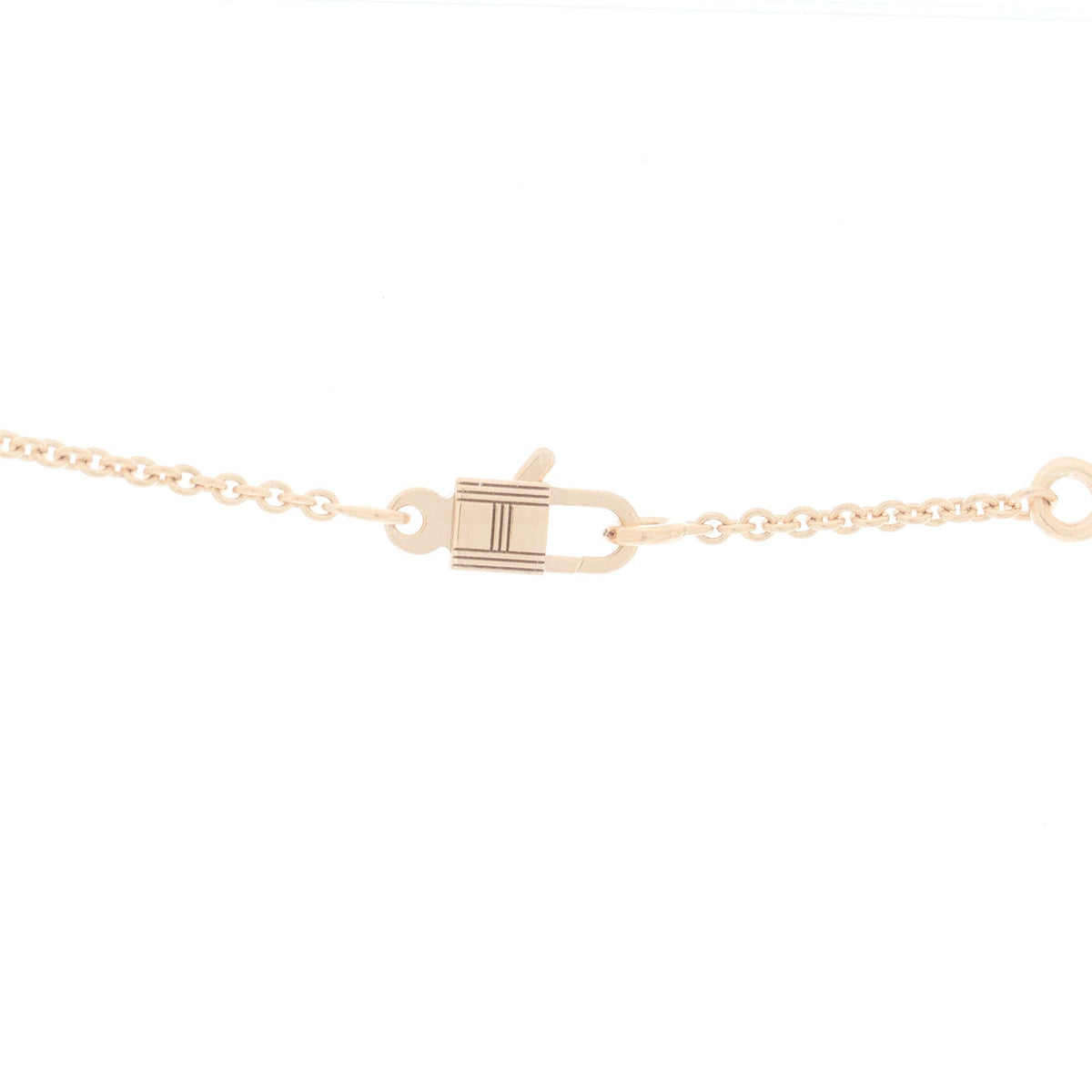 18K Rose Gold Diamond Constance Amulettes Pendant Necklace