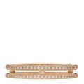 18K Rose Gold Diamond Ariane Wedding Band Ring 52 6