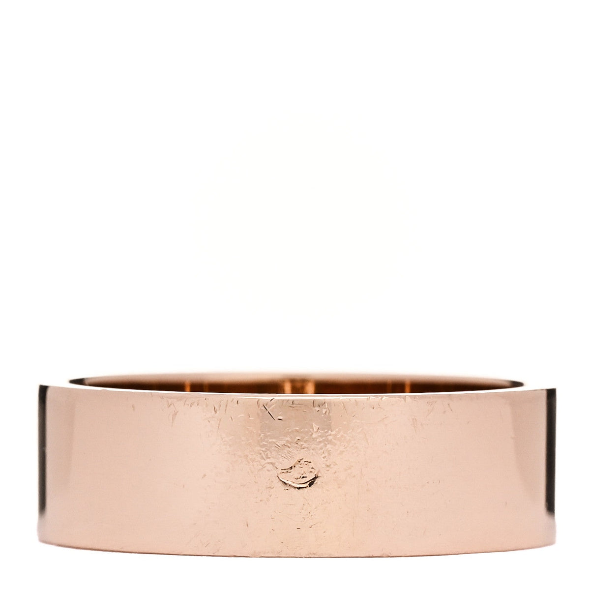 18K Rose Gold Diamond PM H D'Ancre Ring 50 5.25