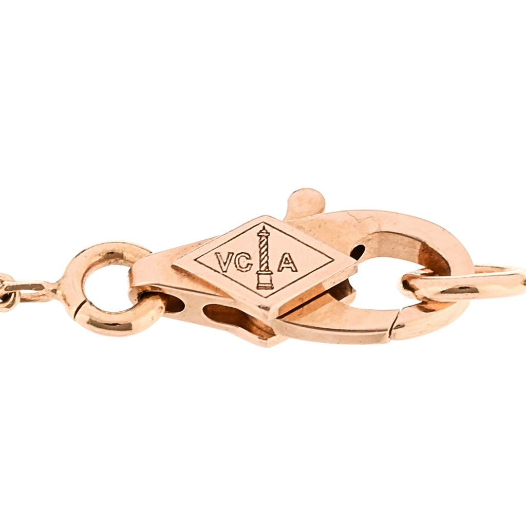 18K Rose Gold Sweet Alhambra Bracelet