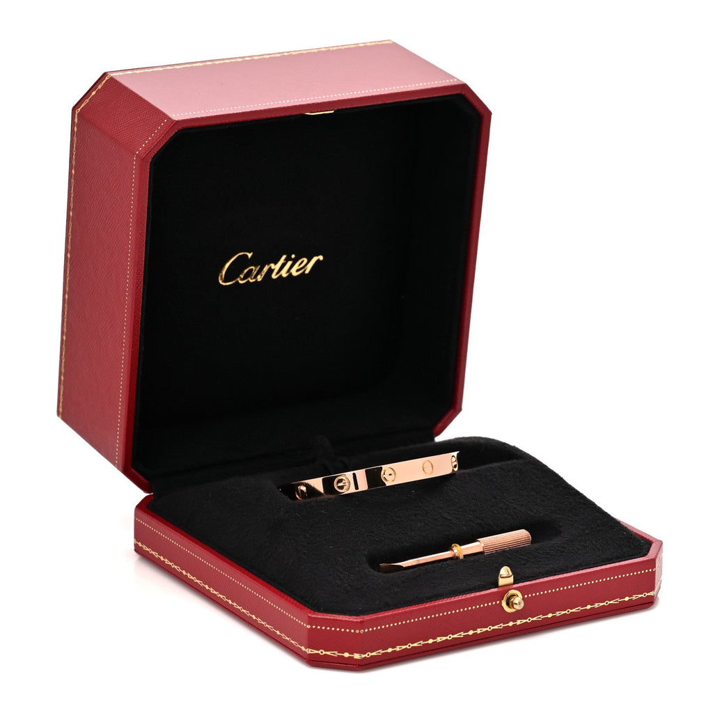 18K Pink Gold LOVE Bracelet 16