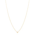 18K Yellow Gold Diamond XS D'Amour Pendant Necklace