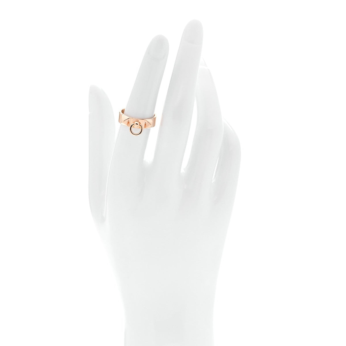 18K Rose Gold PM Collier De Chien Ring 52 6