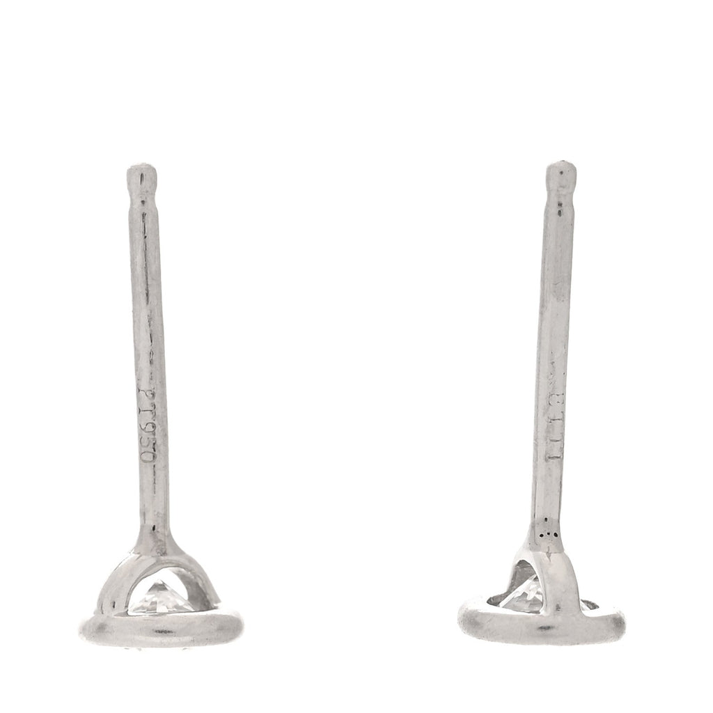Platinum Diamond .28ctw Elsa Peretti Diamonds By The Yard Earrings