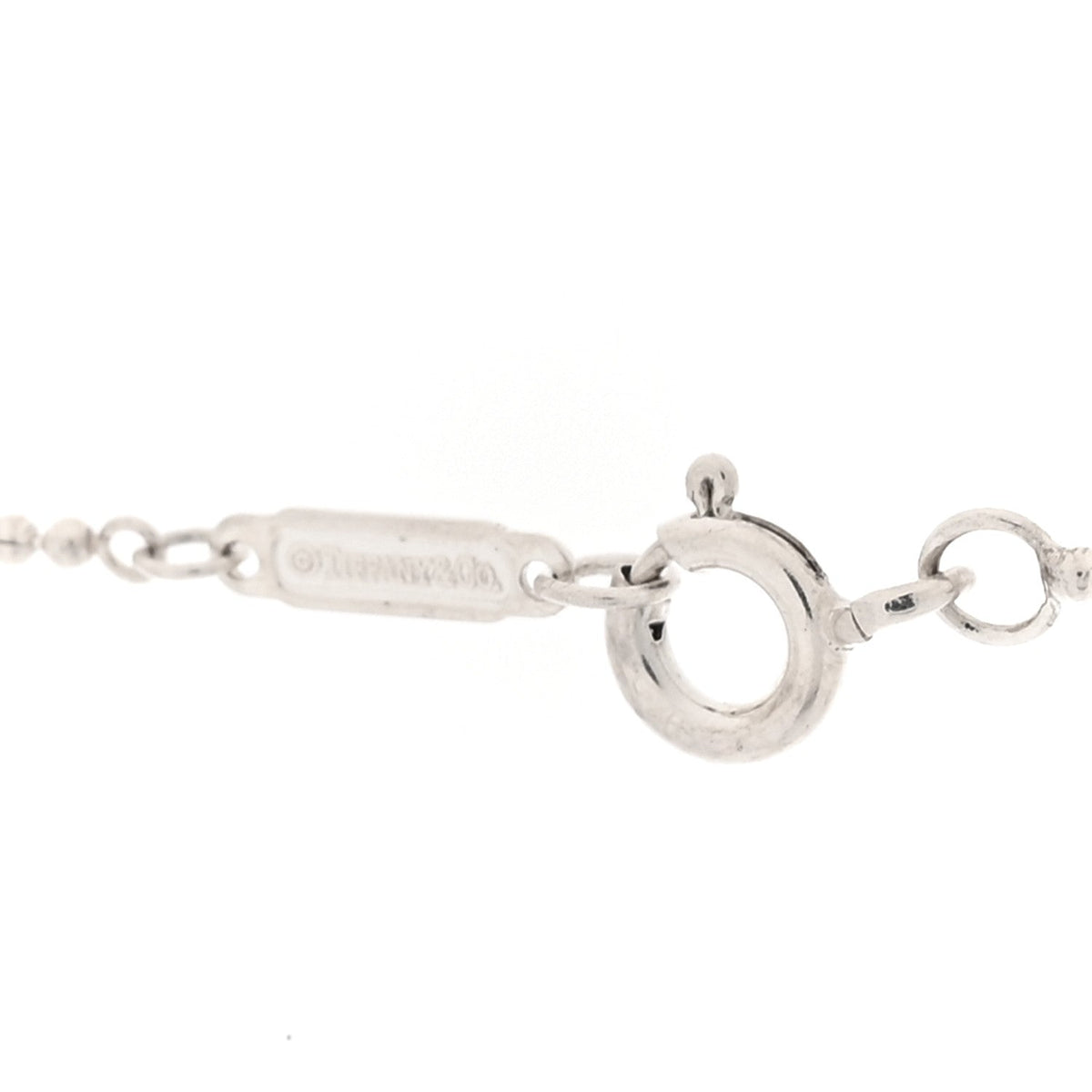 Sterling Silver Letter M Disc Pendant Necklace