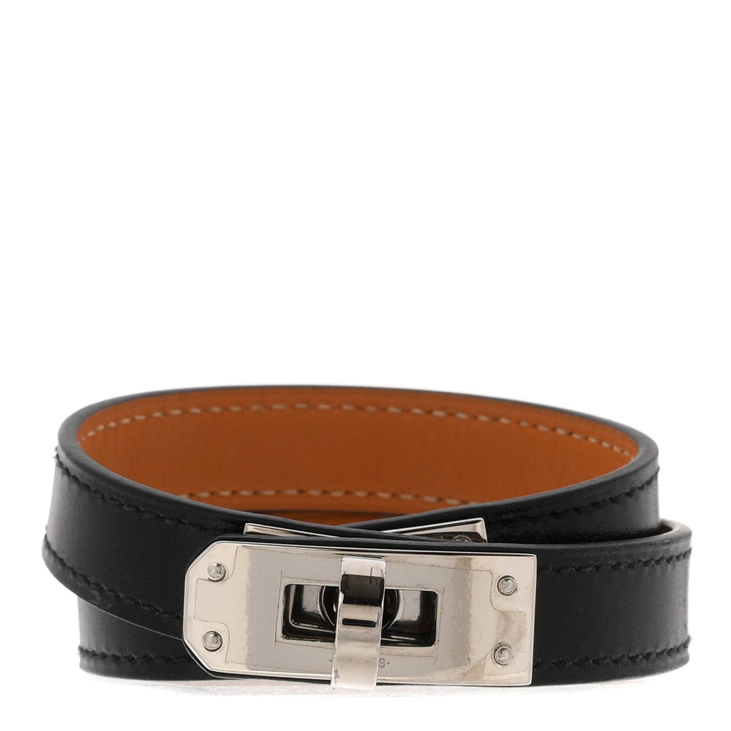 Box Kelly Double Tour Bracelet T3 Black