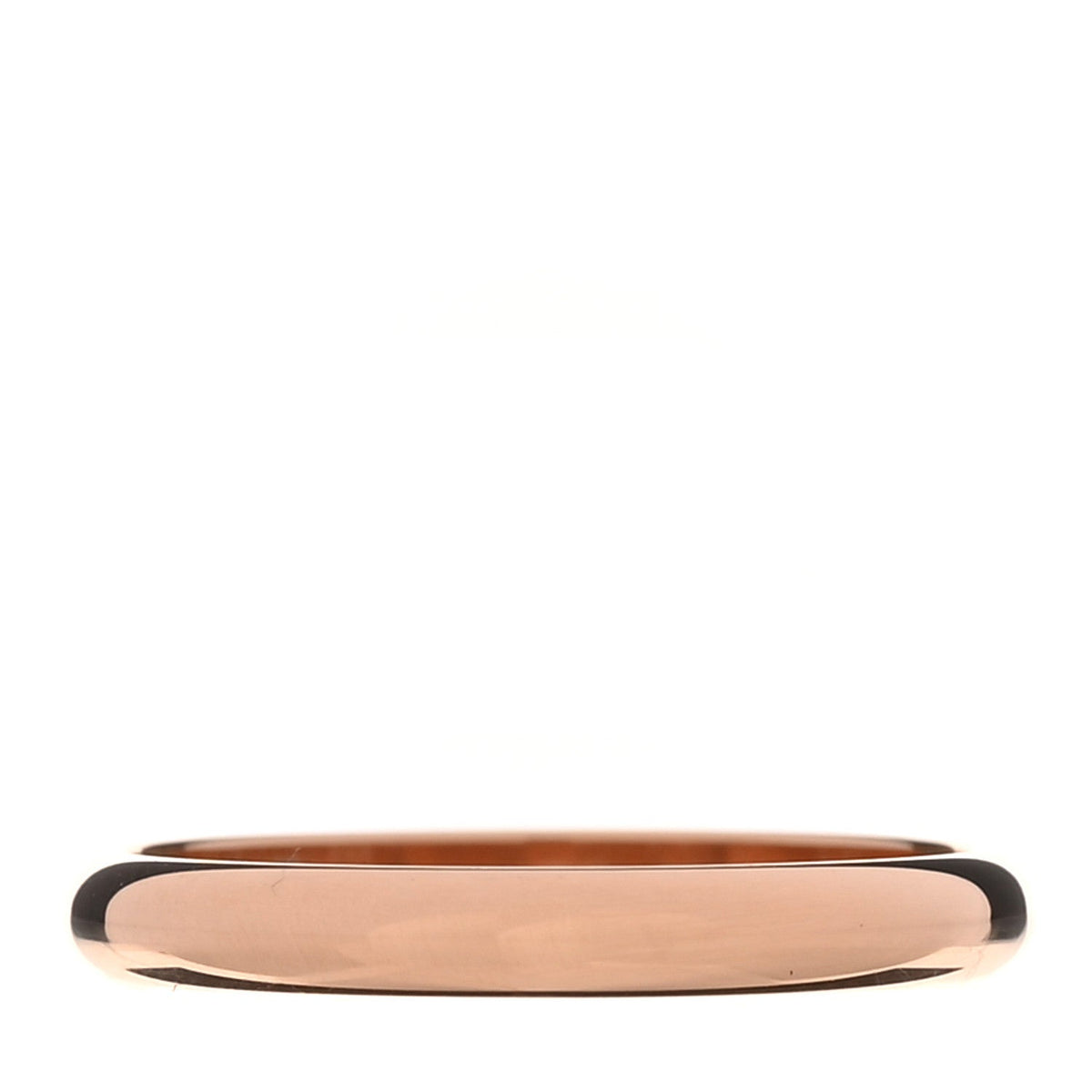 18K Pink Gold 2.5mm 1895 Wedding Band Ring 50 5.25