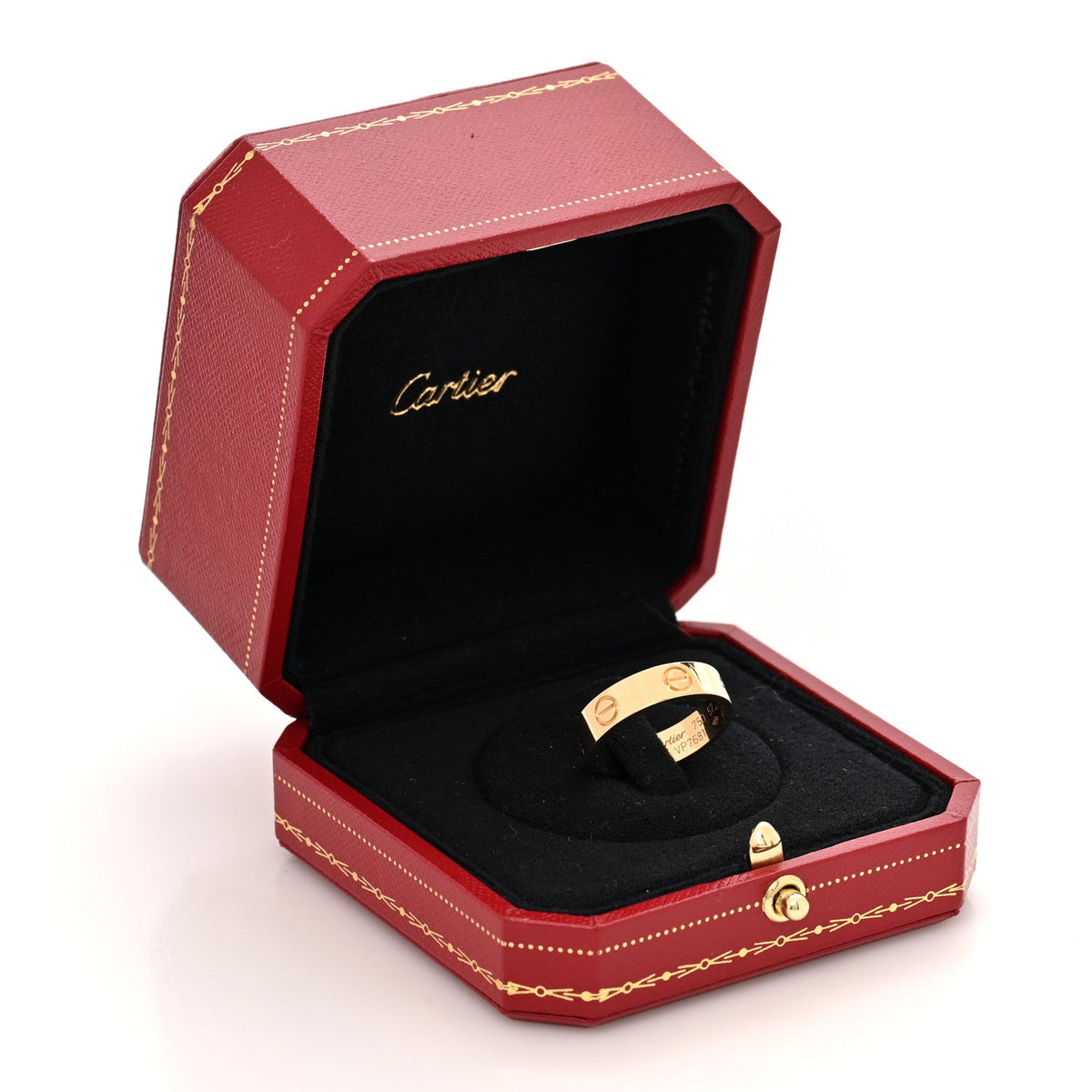 18K Yellow Gold 5.5mm LOVE Ring 57 8