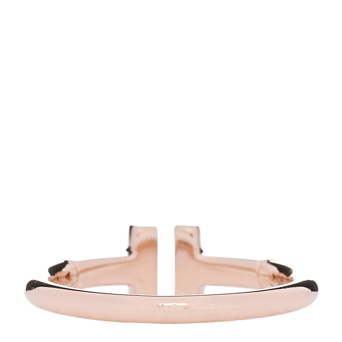18K Rose Gold T Wire Ring 48 4.5