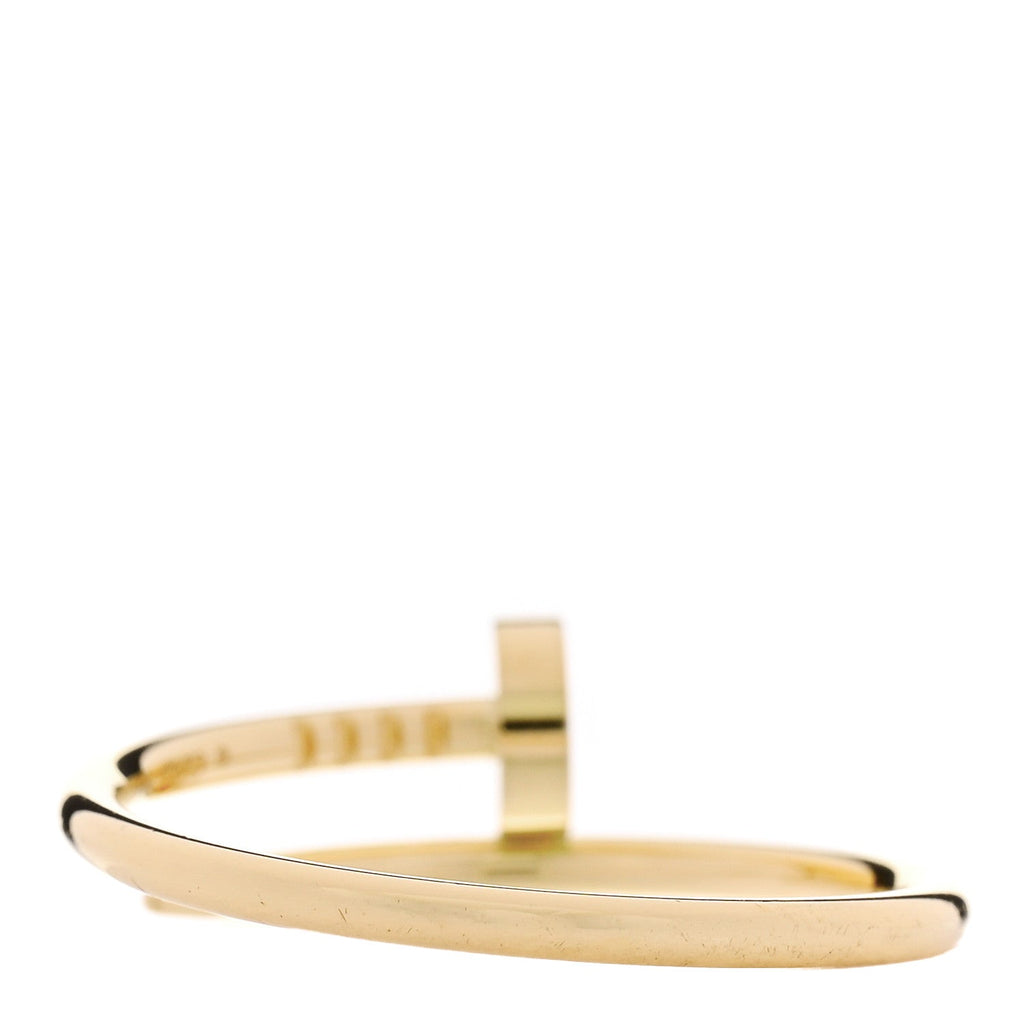 18K Yellow Gold Small Juste Un Clou Ring 62 10