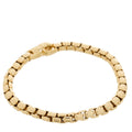 18K Yellow Gold 5mm Box Chain Bracelet