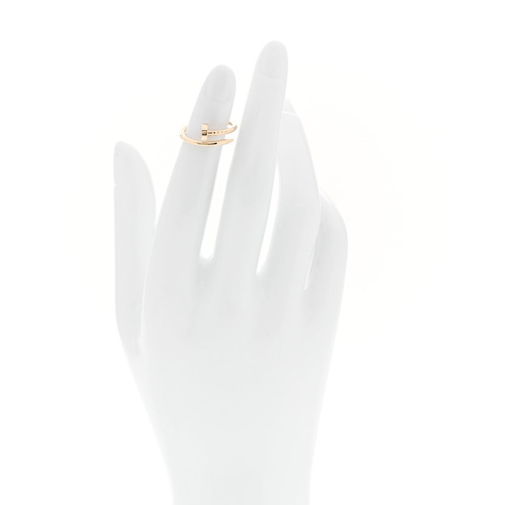 18K Yellow Gold Small Juste Un Clou Ring 46 3.75
