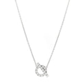 18K White Gold Diamond Finesse Pendant Necklace