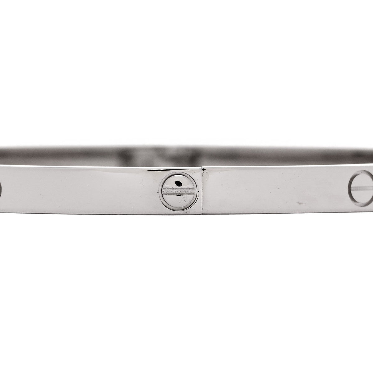 18K White Gold Small LOVE Bracelet 18