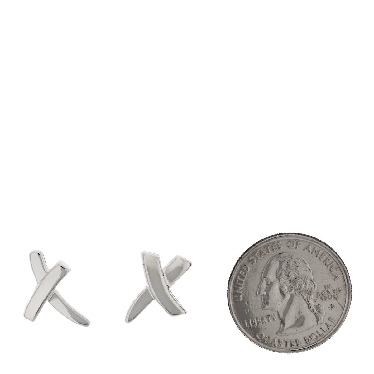 Sterling Silver Paloma Picasso Graffiti X Earrings