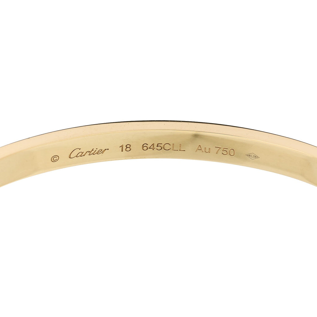 18K Yellow Gold Medium LOVE Bracelet 18