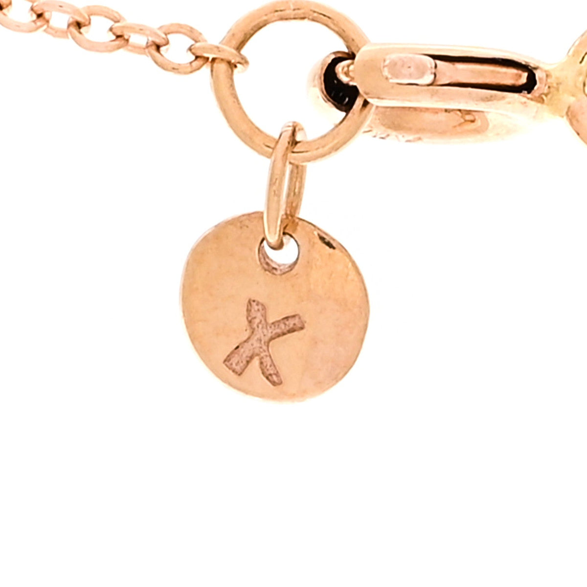 18K Rose Gold Paloma Picasso Heart and Arrow Pendant Necklace