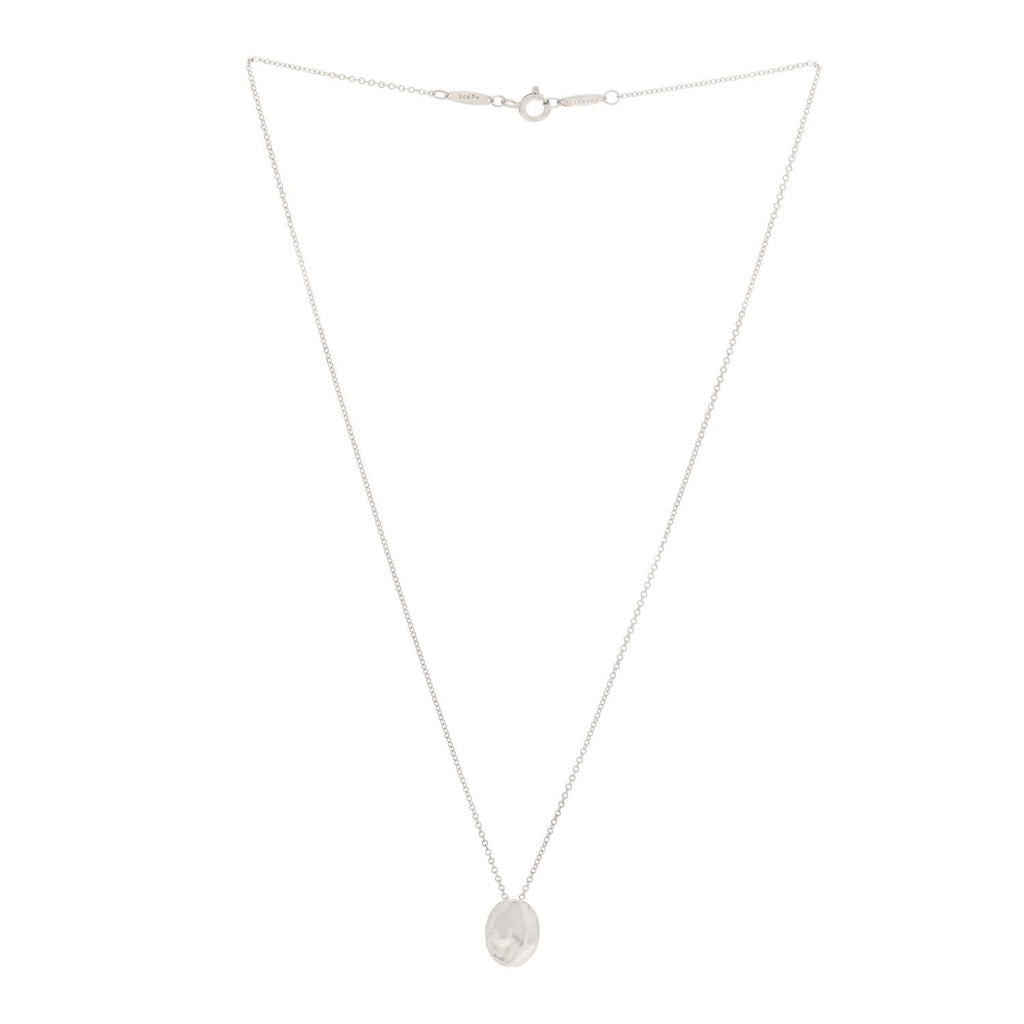 Platinum Elsa Peretti Zodiac Virgo Pendant Necklace
