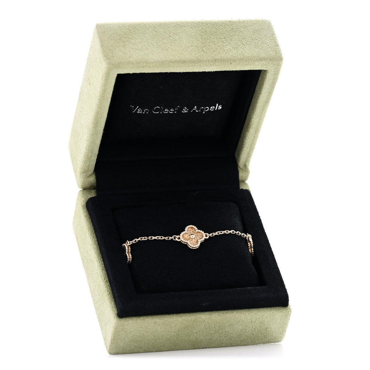 18K Rose Gold 6 Motifs Sweet Alhambra Bracelet