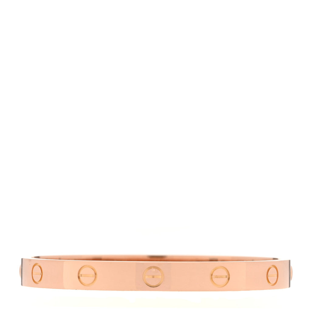 18K Pink Gold LOVE Bracelet 16