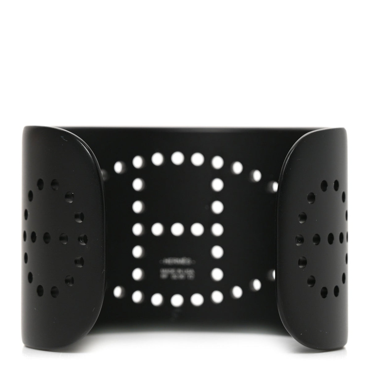 Aluminium Evelyne Sunset Cuff Bracelet T2 Black