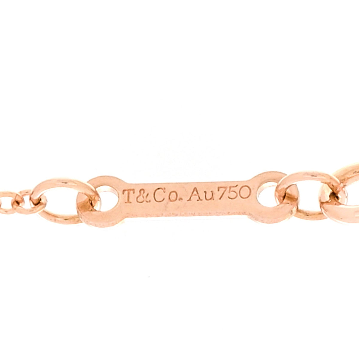 18K Rose Gold Paloma Picasso Heart and Arrow Pendant Necklace