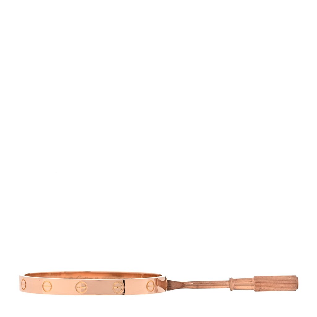 18K Pink Gold LOVE Bracelet 16