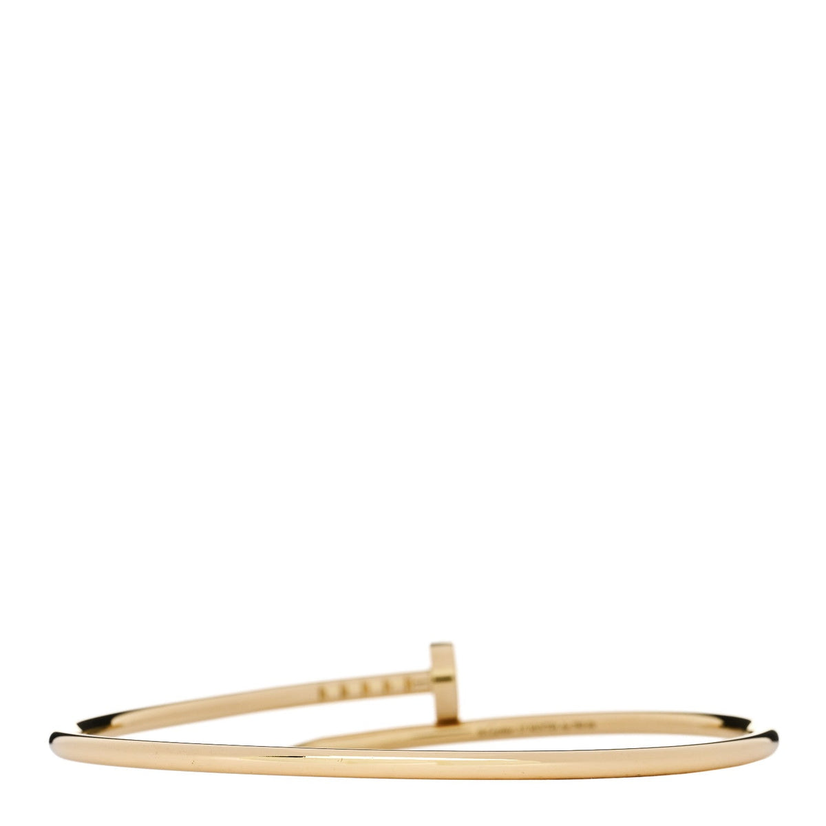 18K Yellow Gold Small Juste Un Clou Bracelet 17