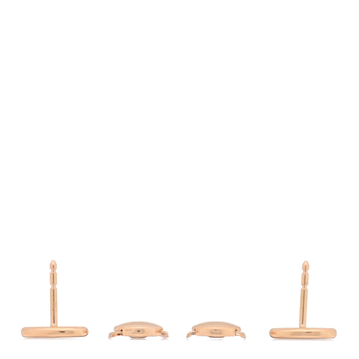 18K Rose Gold TPM Farandole Stud Earrings