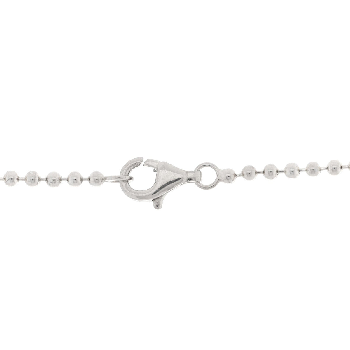 Sterling Silver Square Cross Pendant Necklace
