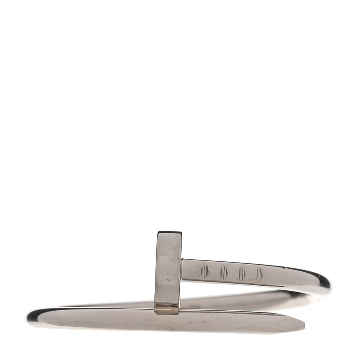 18K White Gold Small Juste Un Clou Ring 62 10