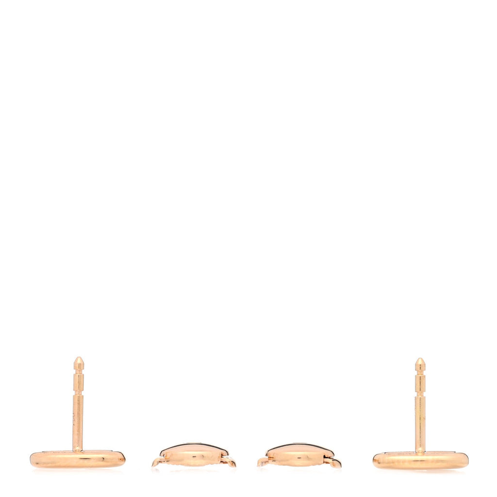 18K Rose Gold TPM Farandole Stud Earrings