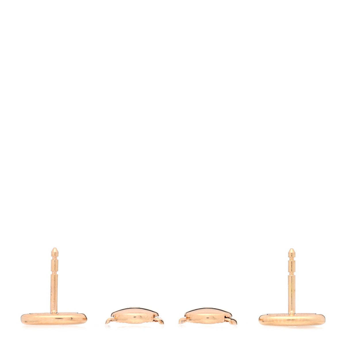 18K Rose Gold TPM Farandole Stud Earrings
