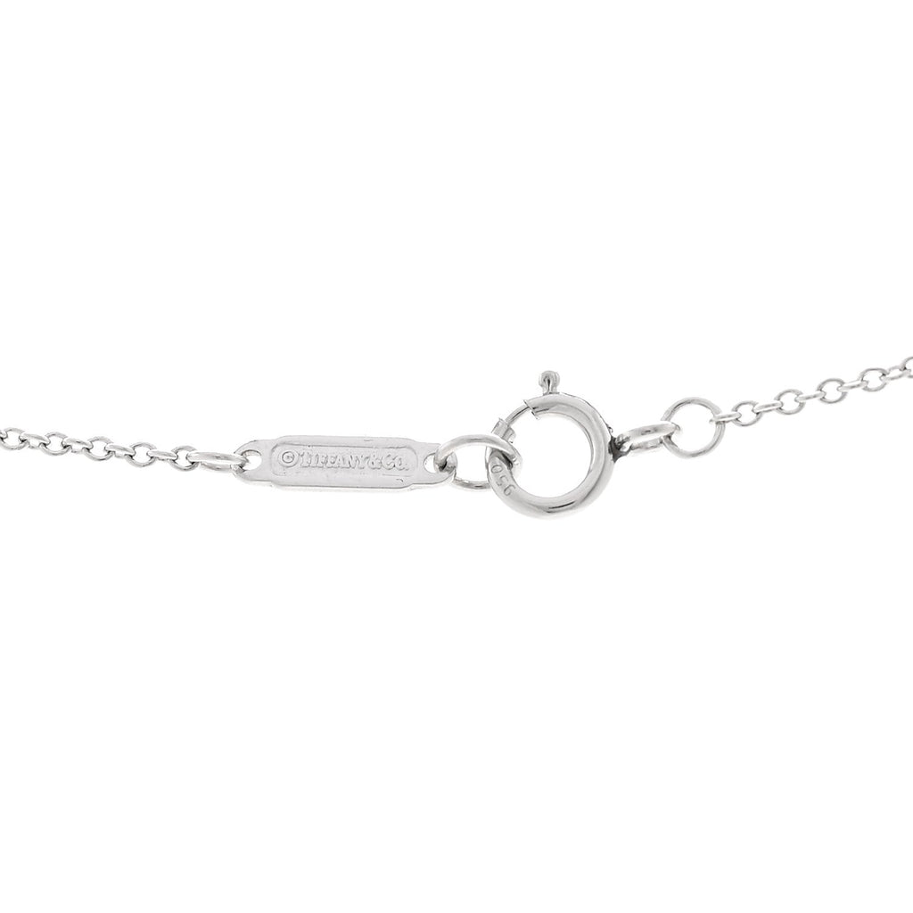 Platinum Diamond Victoria Bow Necklace