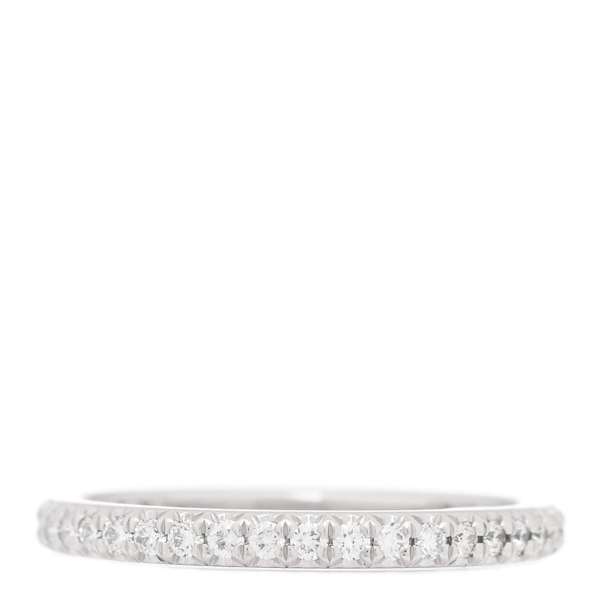Platinum Diamond .32ctw Soleste Eternity Band Ring 43 2.75