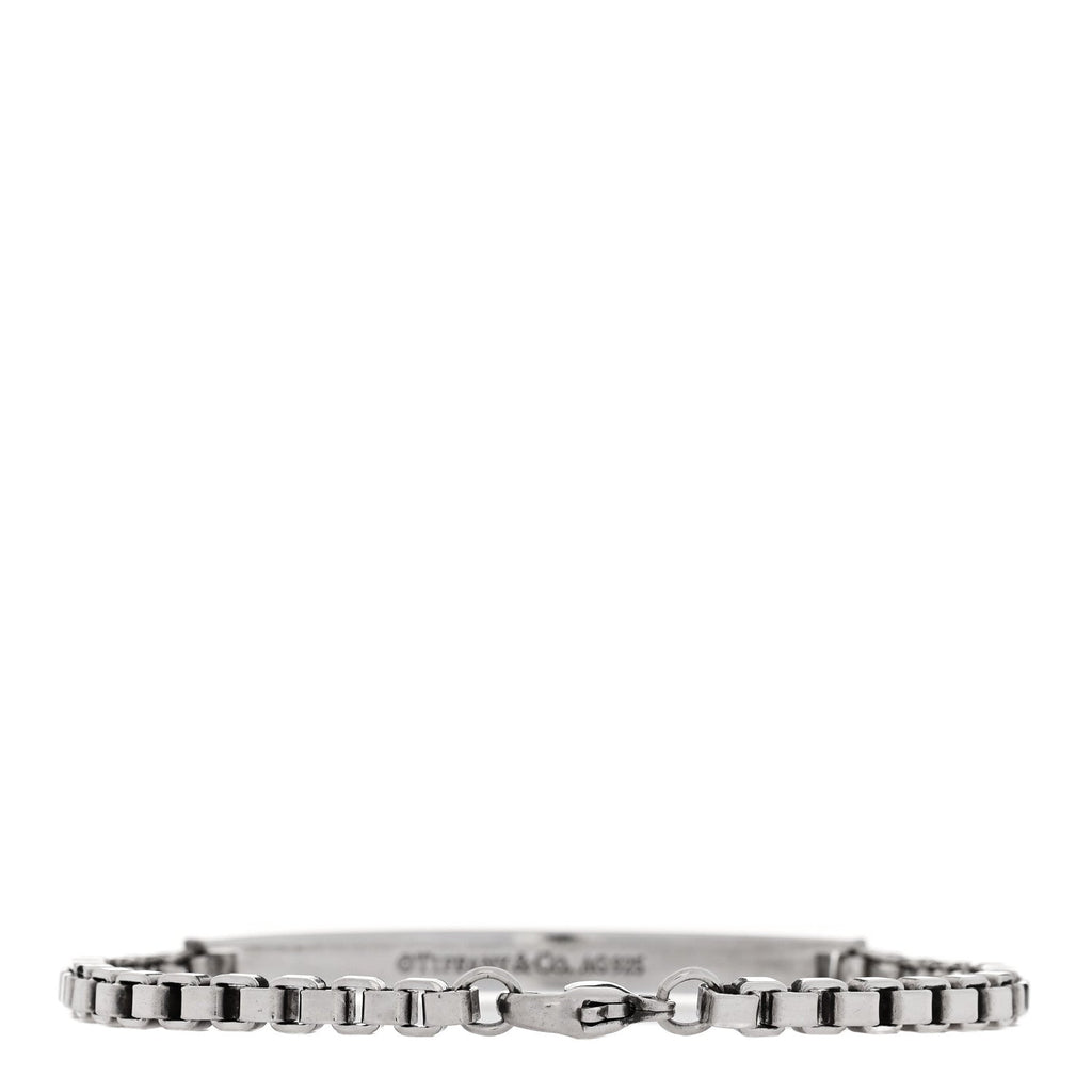 Sterling Silver Venetian Link ID Bracelet
