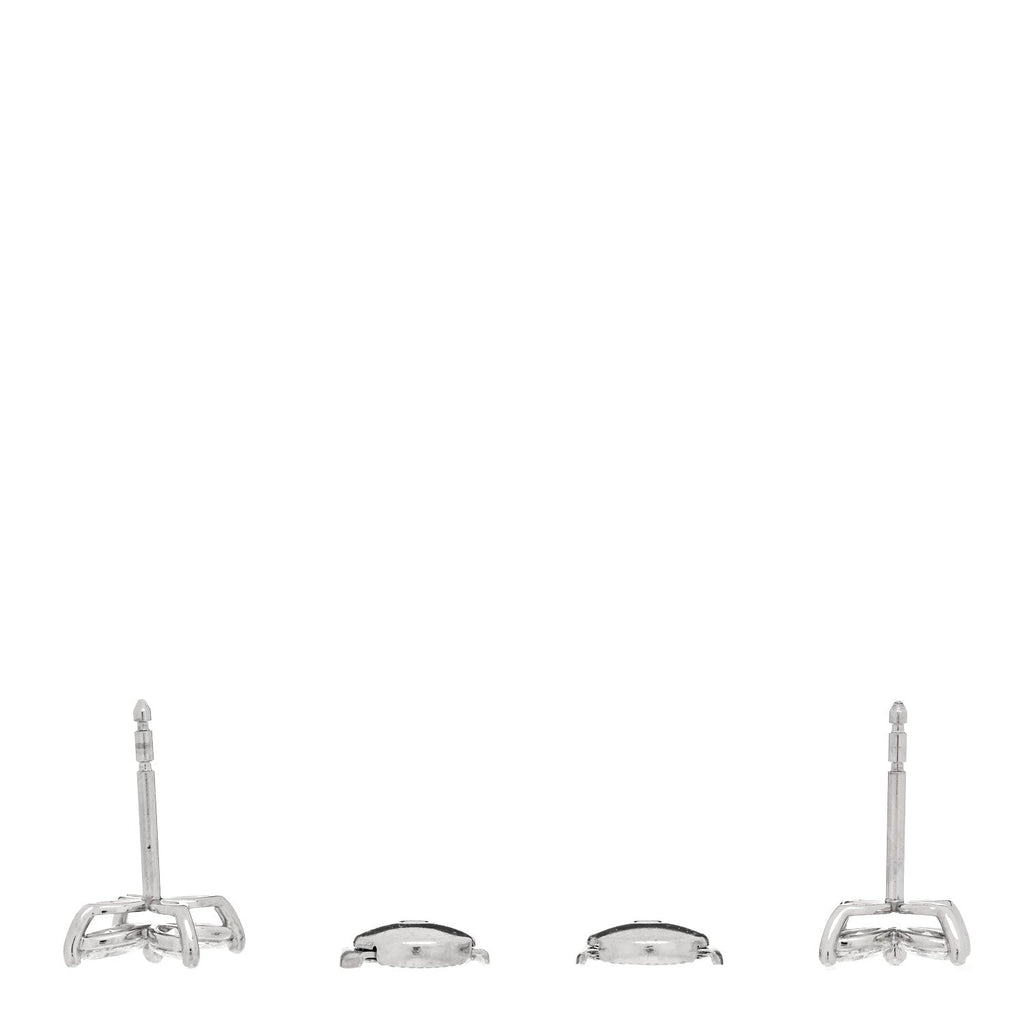Platinum Diamond .92ct Medium Victoria Earrings