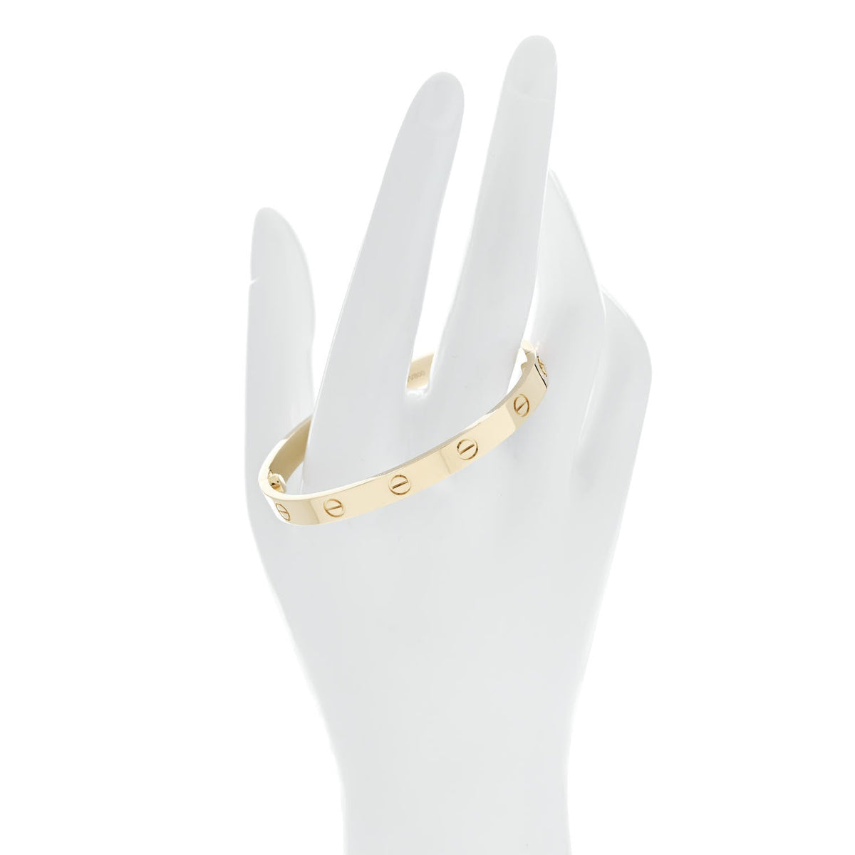 18K Yellow Gold LOVE Bracelet 17