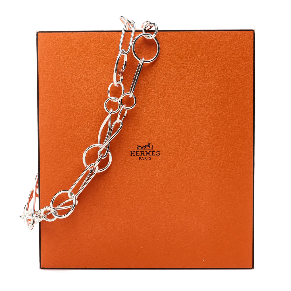 Sterling Silver Chaine d'Ancre Punk Necklace ST