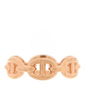 18K Rose Gold PM Chaine d'Ancre Enchainee Ring 50 5.25