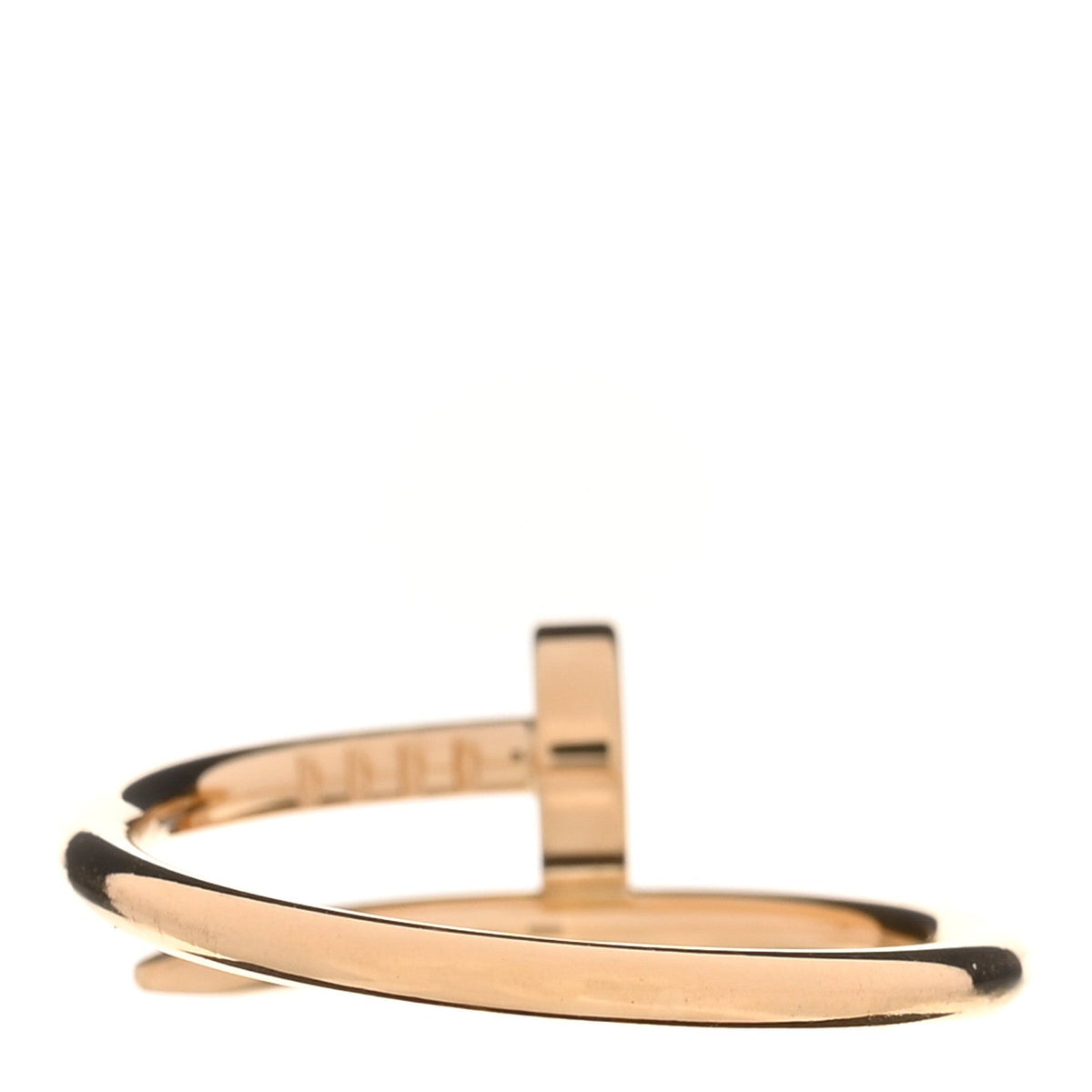 18K Yellow Gold Small Juste Un Clou Ring 53 6.5