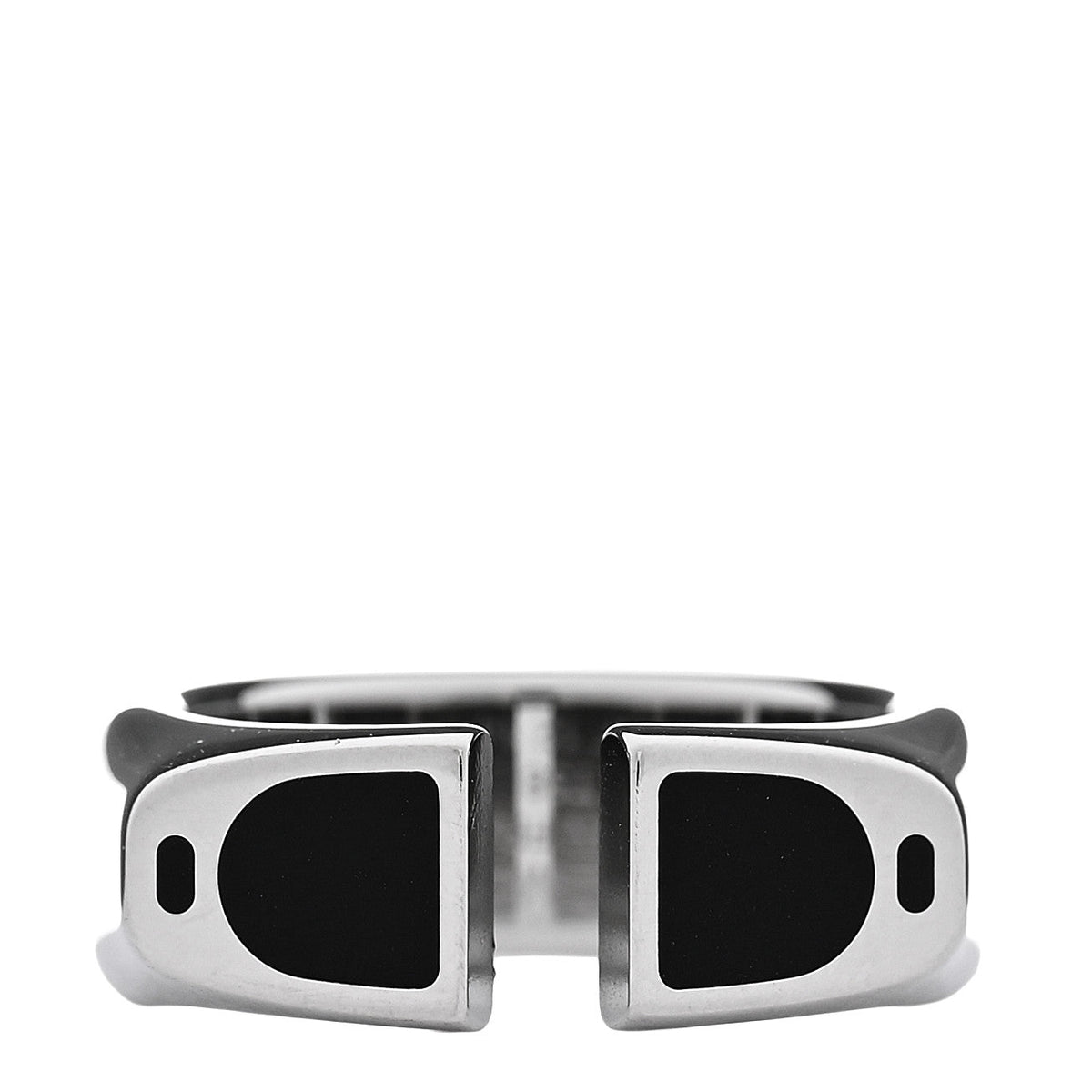 Stainless Steel Lacquer Etrier Ring  58 8.25 Black
