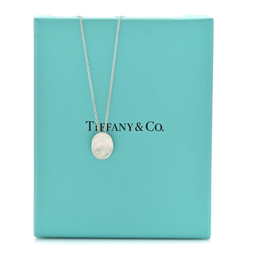 Platinum Elsa Peretti Zodiac Virgo Pendant Necklace