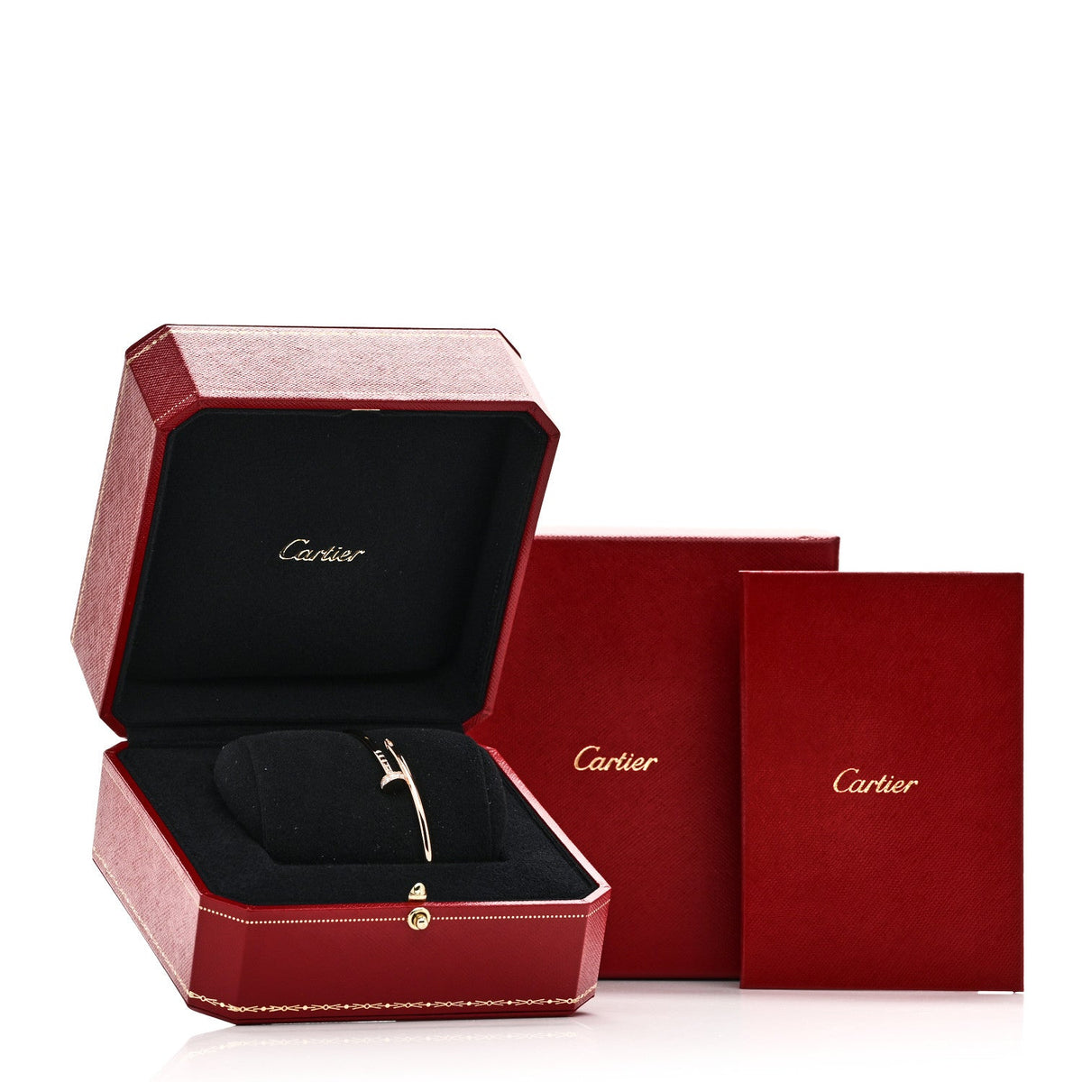 18K Pink Gold Diamond Small Juste Un Clou Bracelet 16
