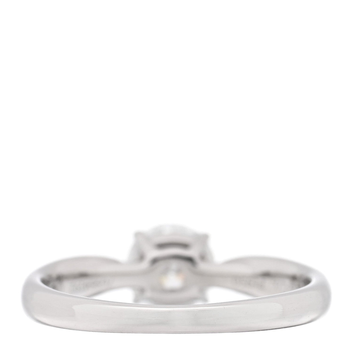 Platinum Diamond .71ct Solitaire Engagement Ring 49 5
