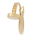 18K Yellow Gold Juste Un Clou Single Hoop Earring