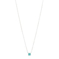 Sterling Silver Amazonite Paloma Picasso Sugar Stacks Necklace