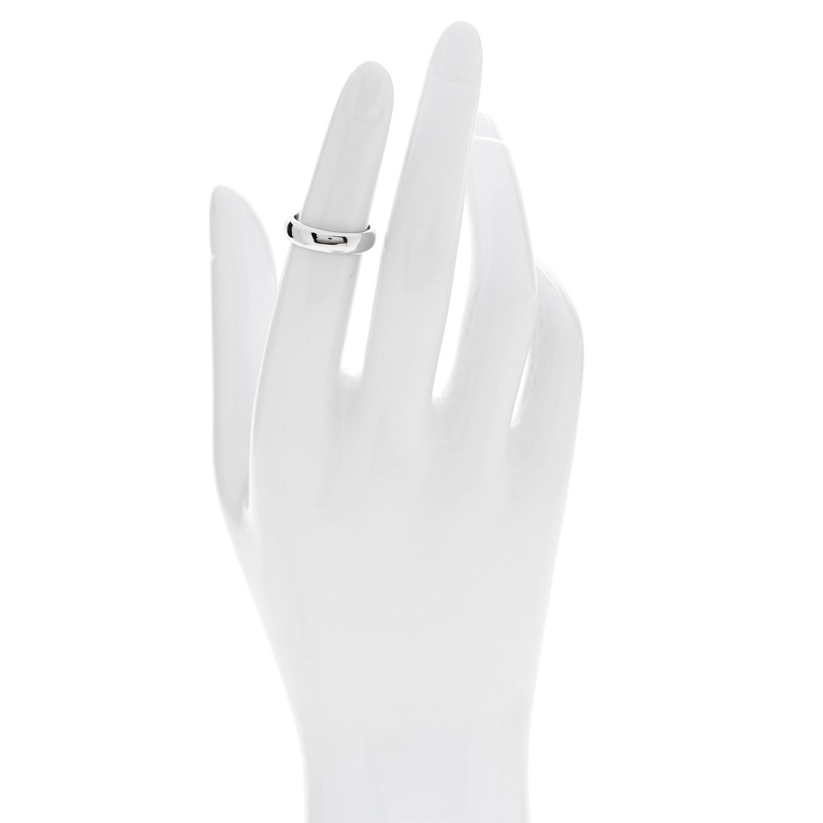 Platinum 4.5mm Forever Wedding Band Ring 48 4.5