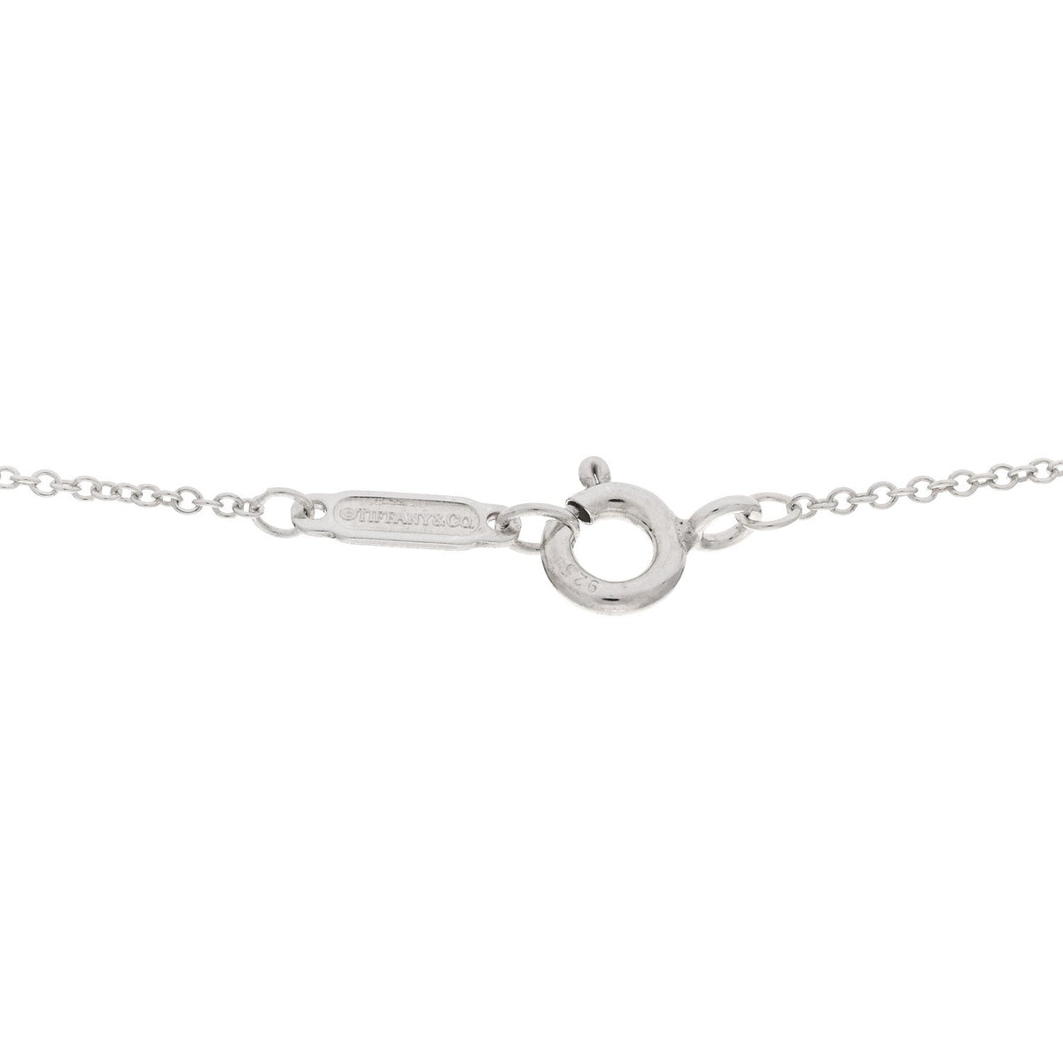 Sterling Silver Twist Knot Pendant Necklace