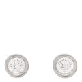Platinum Diamond .28ctw Elsa Peretti Diamonds By The Yard Earrings